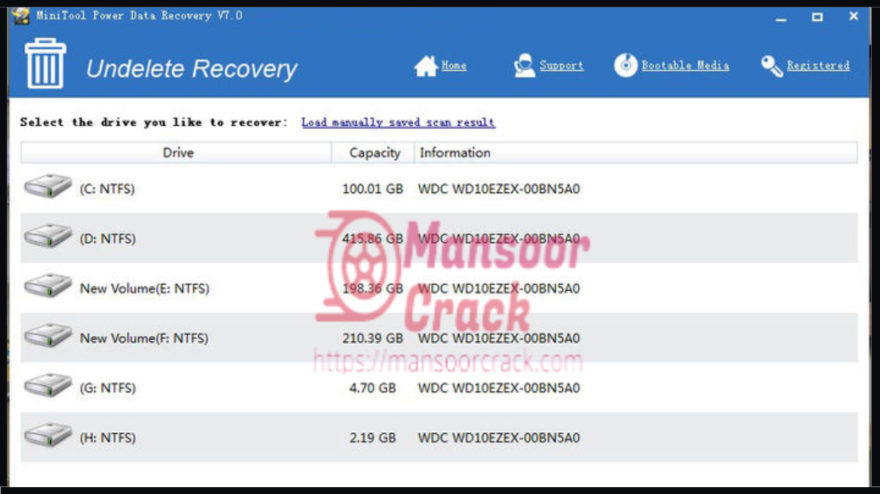 Free Download MiniTool Power Data Recovery Crack