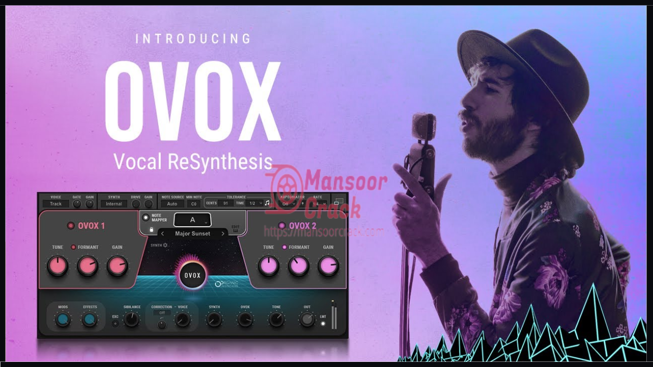  OVOX Vocal ReSynthesis Crack + License Key Download